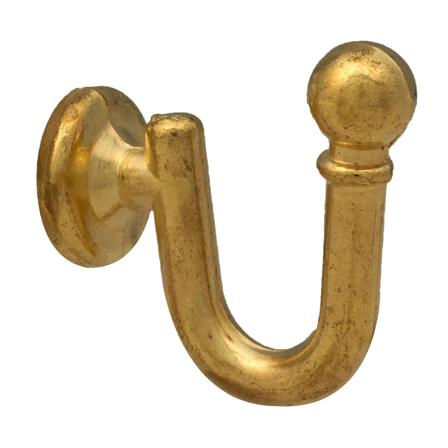 SOLID BRASS CURTAIN TIE BACK HOOKS Metal Wall Mounted Tassel Drape